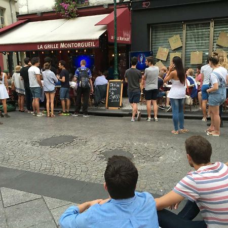 Quartier Montorgueil, Voie Pietonne, Dans Un Immeuble Du Xveme Leilighet Paris Eksteriør bilde