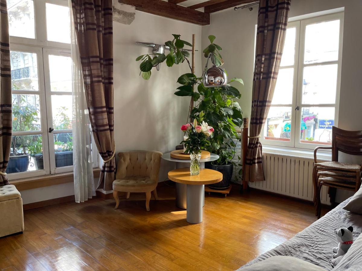 Quartier Montorgueil, Voie Pietonne, Dans Un Immeuble Du Xveme Leilighet Paris Eksteriør bilde
