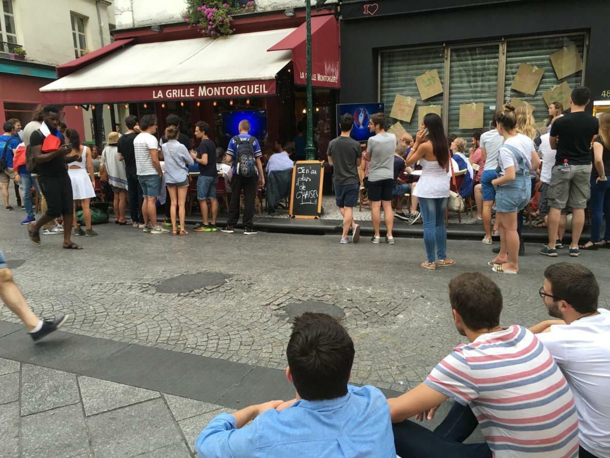 Quartier Montorgueil, Voie Pietonne, Dans Un Immeuble Du Xveme Leilighet Paris Eksteriør bilde