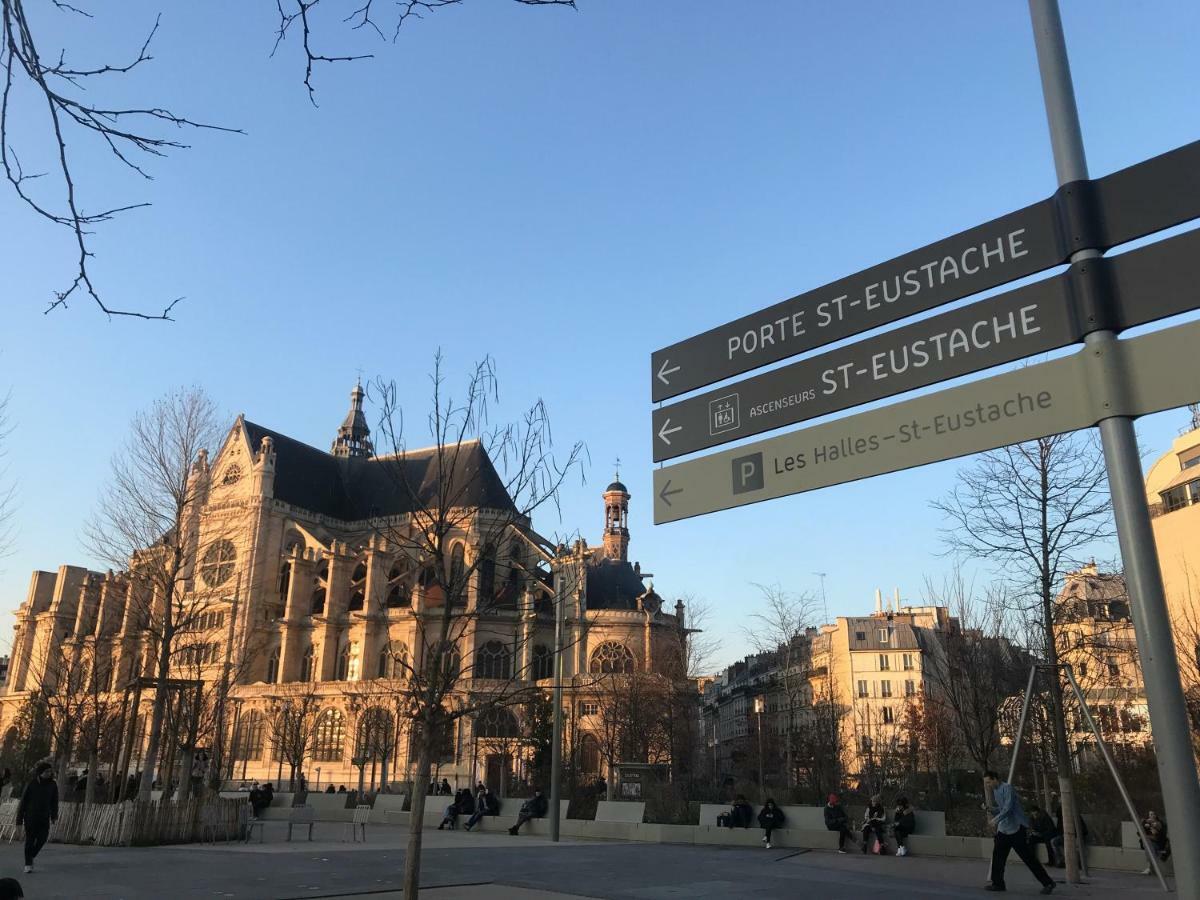 Quartier Montorgueil, Voie Pietonne, Dans Un Immeuble Du Xveme Leilighet Paris Eksteriør bilde