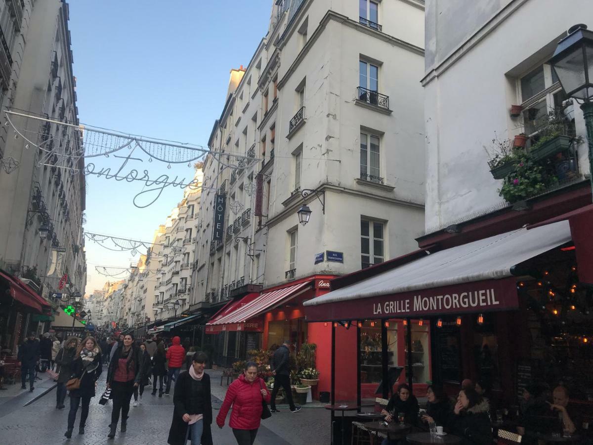 Quartier Montorgueil, Voie Pietonne, Dans Un Immeuble Du Xveme Leilighet Paris Eksteriør bilde
